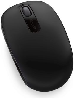 Microsoft 1850 Wireless Mobile Mouse - Black.